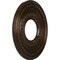 Ekena Millwork Cole PVC Medallion (Canopies up to 4 1/4"), 10"OD x 3 1/2"ID x 3/4"P, Textured Metallic Mystic Brown CMP10COAMB - alternate 4